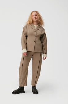 Twill Trousers | Petrified Oak