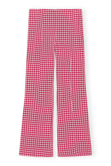 Stretch Seersucker Cropped Pants | Love Potion