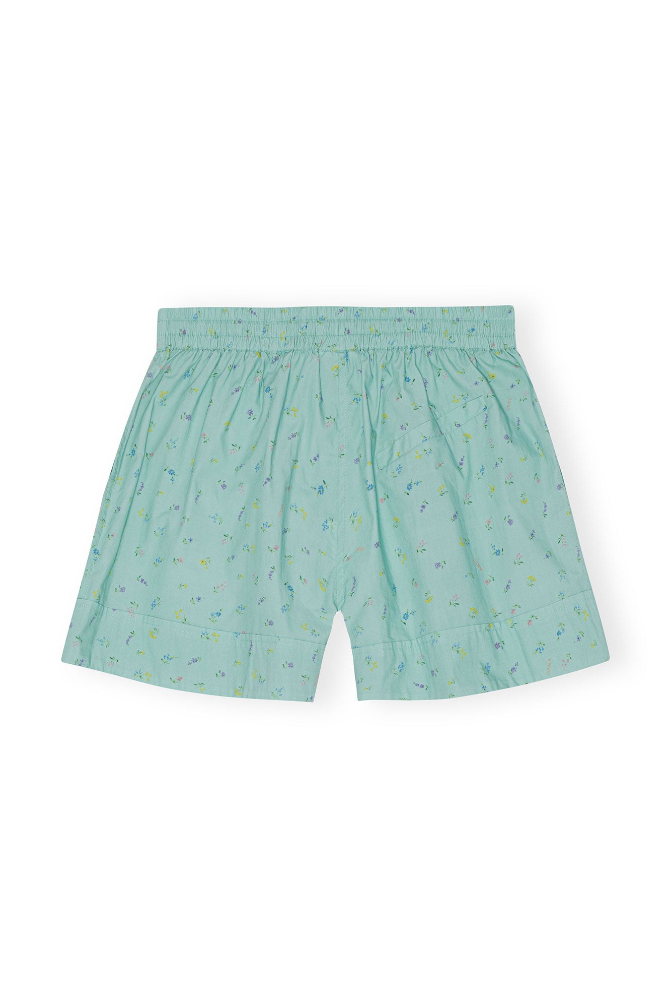 Printed Cotton Elasticated Shorts | Canton