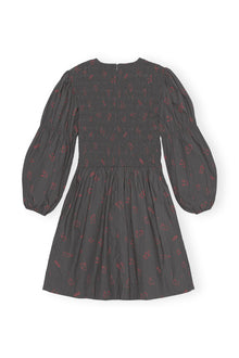 Bunny Print Dress | Volcanic Ash