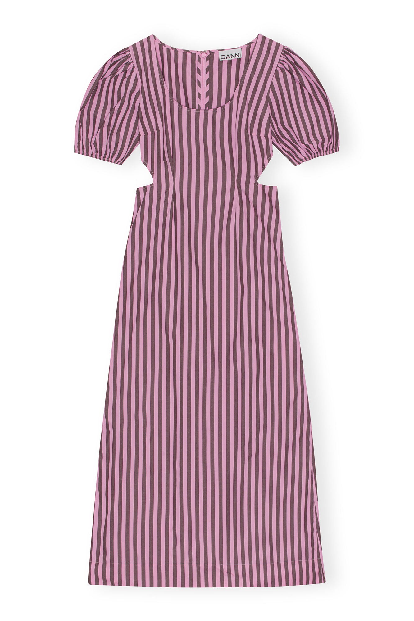 Striped Cotton Cutout Dress | Bonbon