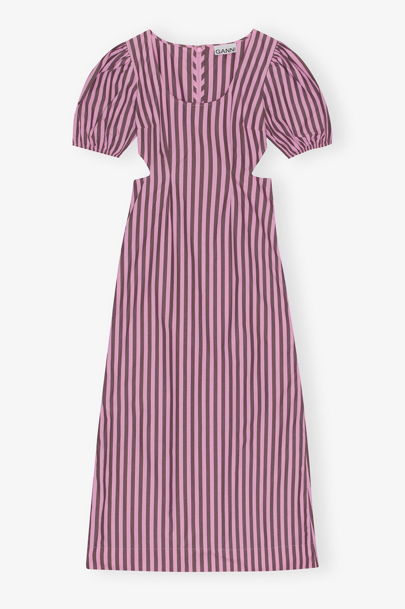 Striped Cotton Cutout Dress | Bonbon