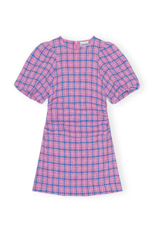 Check Suiting Mini Dress | Wild Orchid