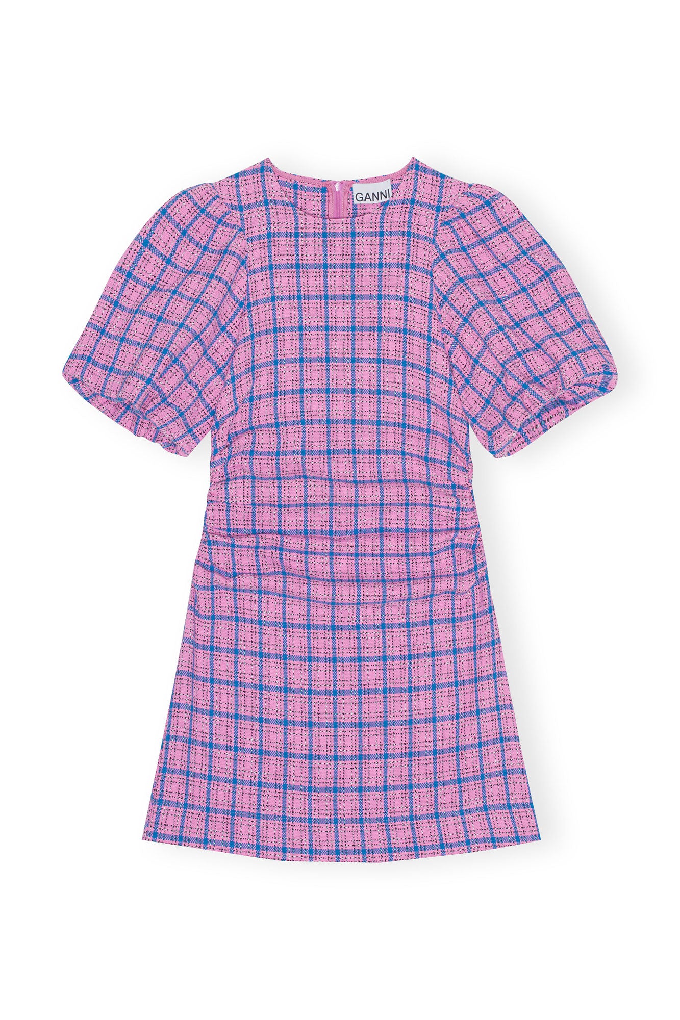 Check Suiting Mini Dress | Wild Orchid