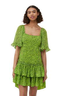 Chiffon Mini Dress | Tender Shoots