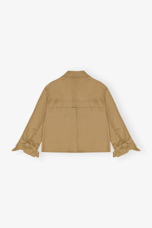 Herringbone Canvas Jacket | Tiger's Eye