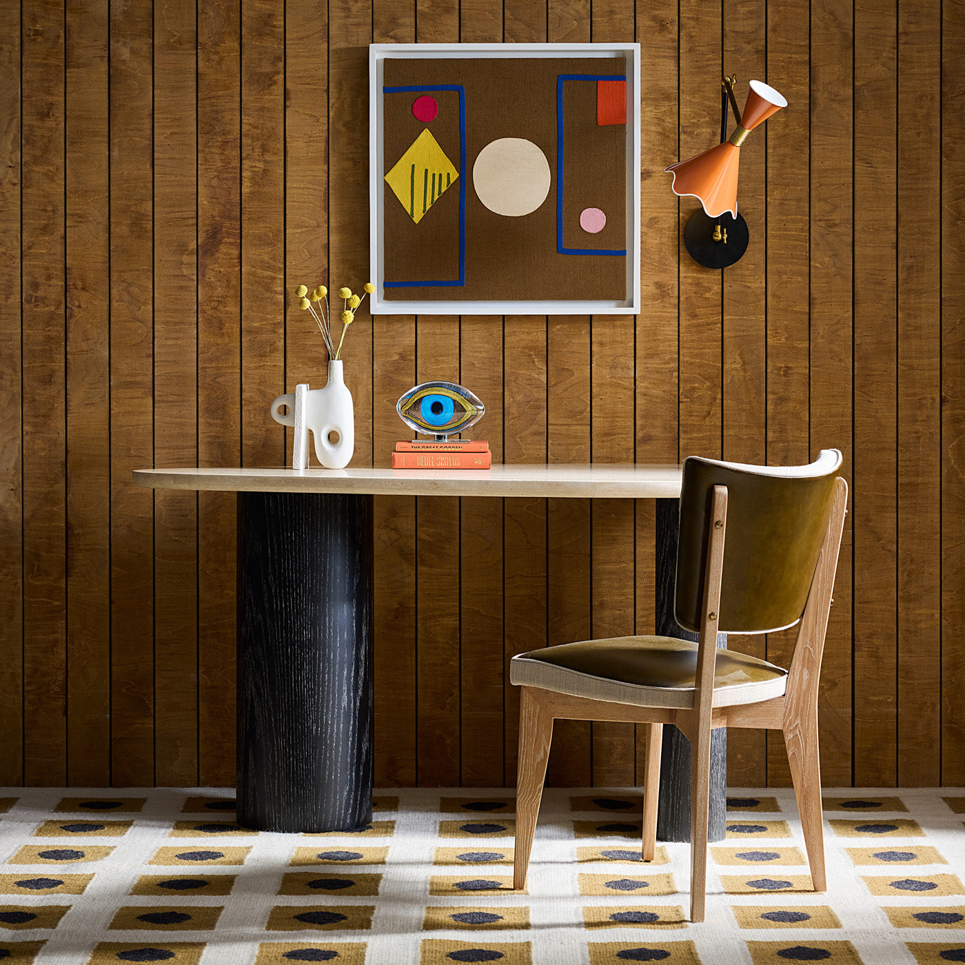 Monterey Shapes Corded Art - group view