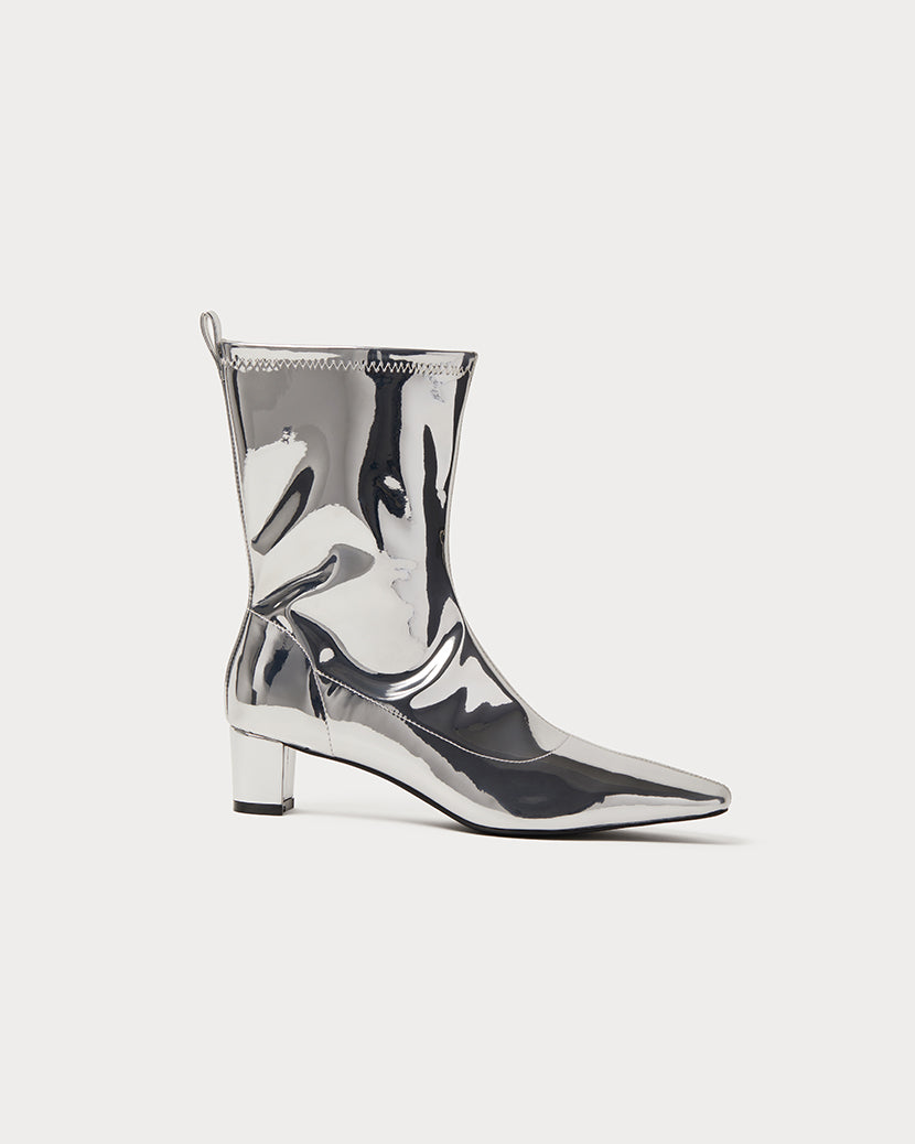 Glove Bootie | Silver