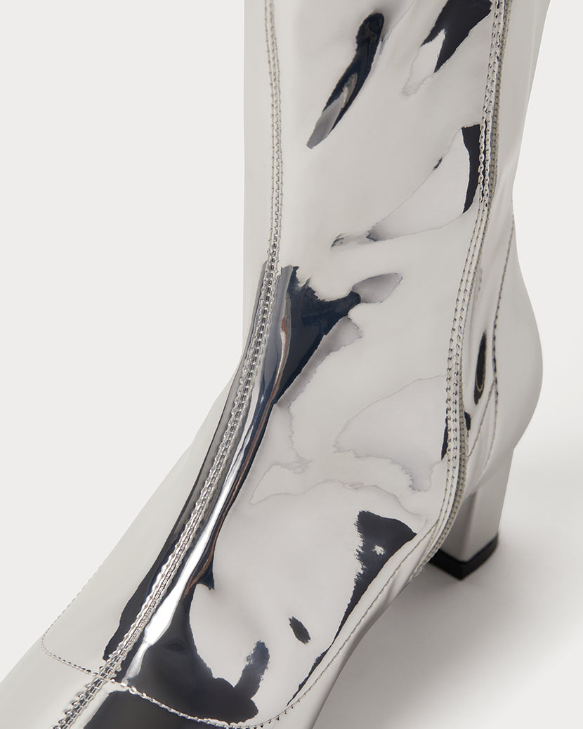 Glove Bootie | Silver