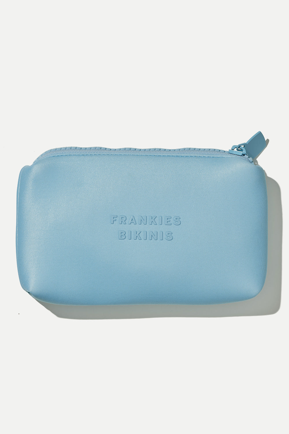 Baby Blue Neoprene Beauty Bag