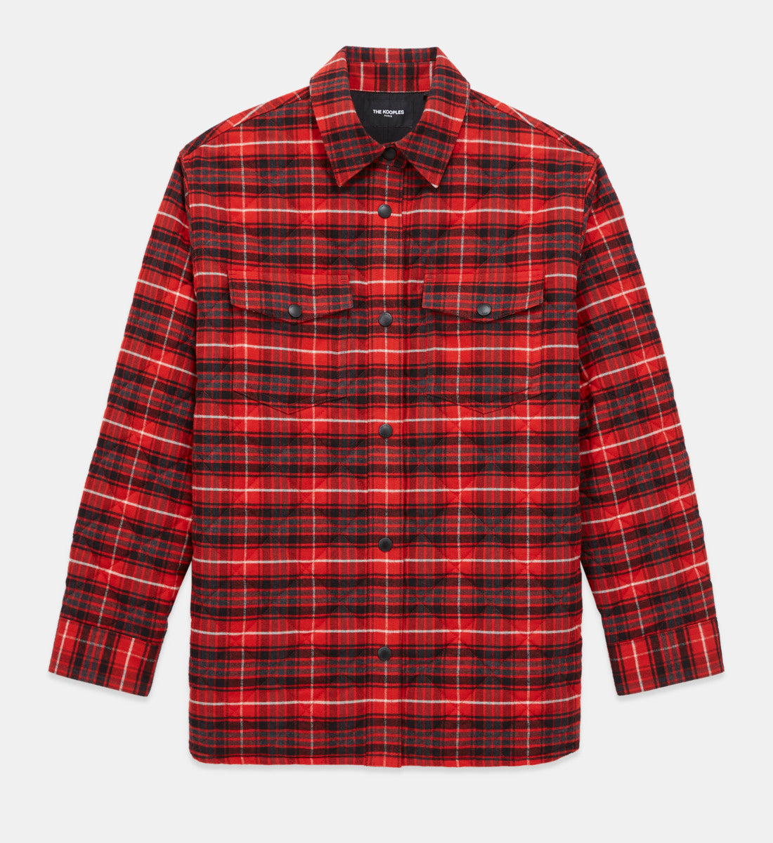 Oversized Checked Shirt | Women | Red x Black