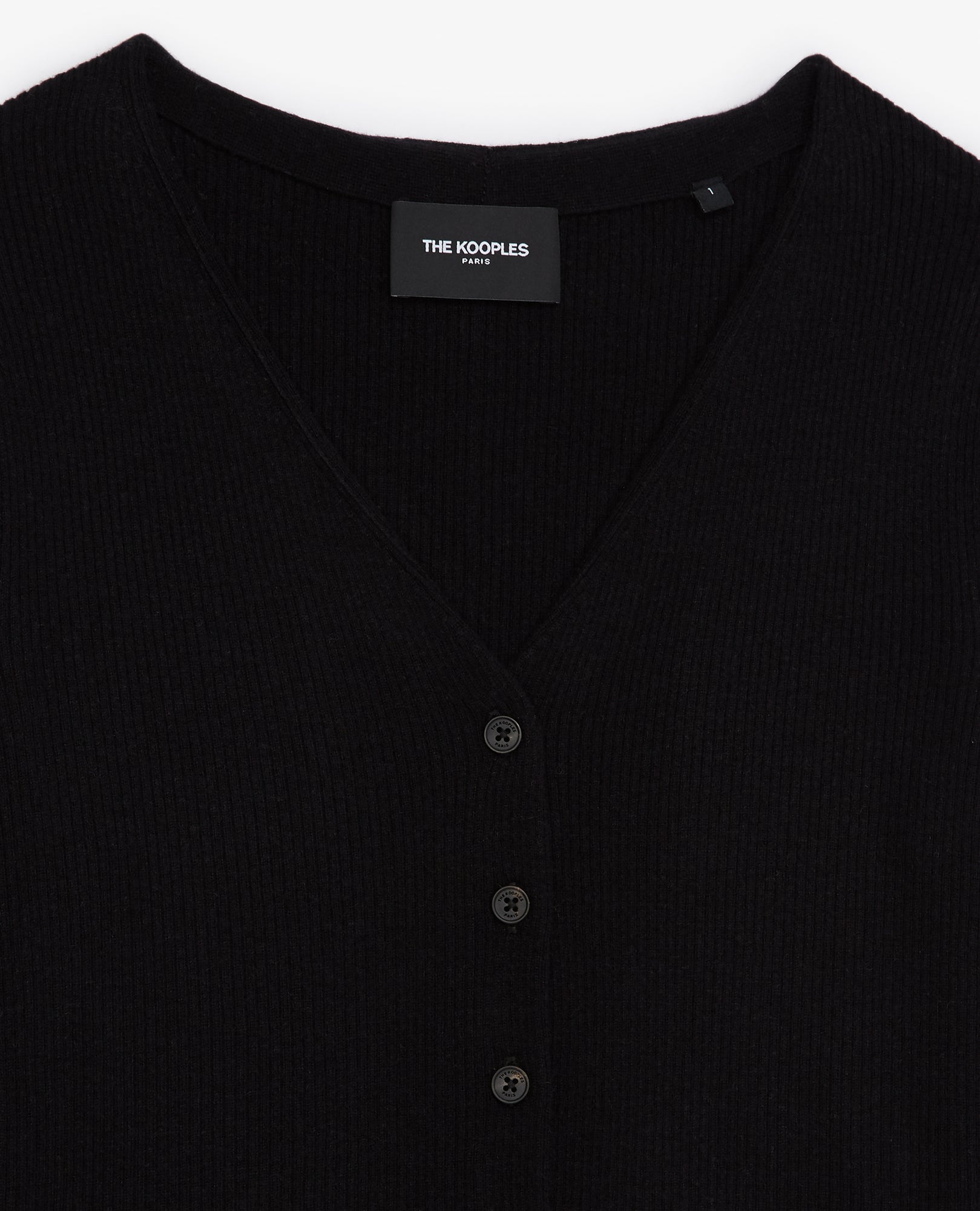 Fitted Wool And Cashmere Cardigan | Women | Black