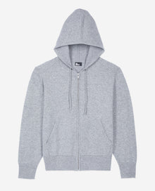 Wool And Cashmere Hoodie | Women | Middle Grey Mel