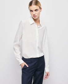 Silk Shirt | Women | White