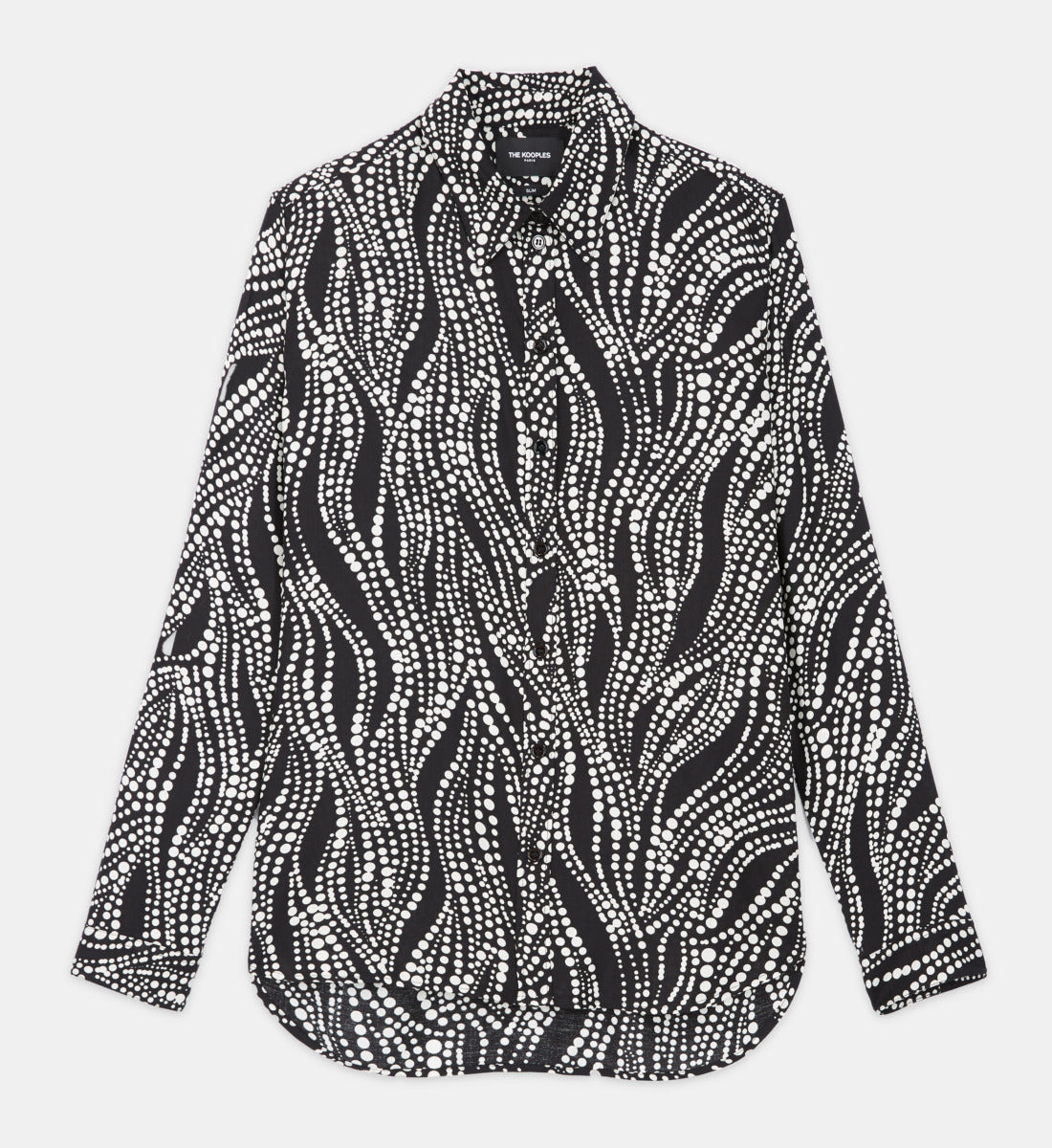 Printed Shirt | Women | Black x White