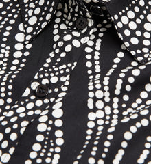 Printed Shirt | Women | Black x White