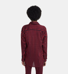 Striped Shirt | Women | Rouge Noir