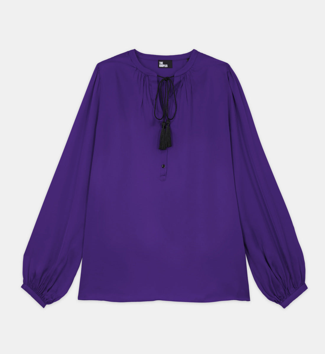 Shirt With Puffed Sleeves | Women | Purple