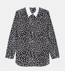 Printed Shirt | Women | Black x White