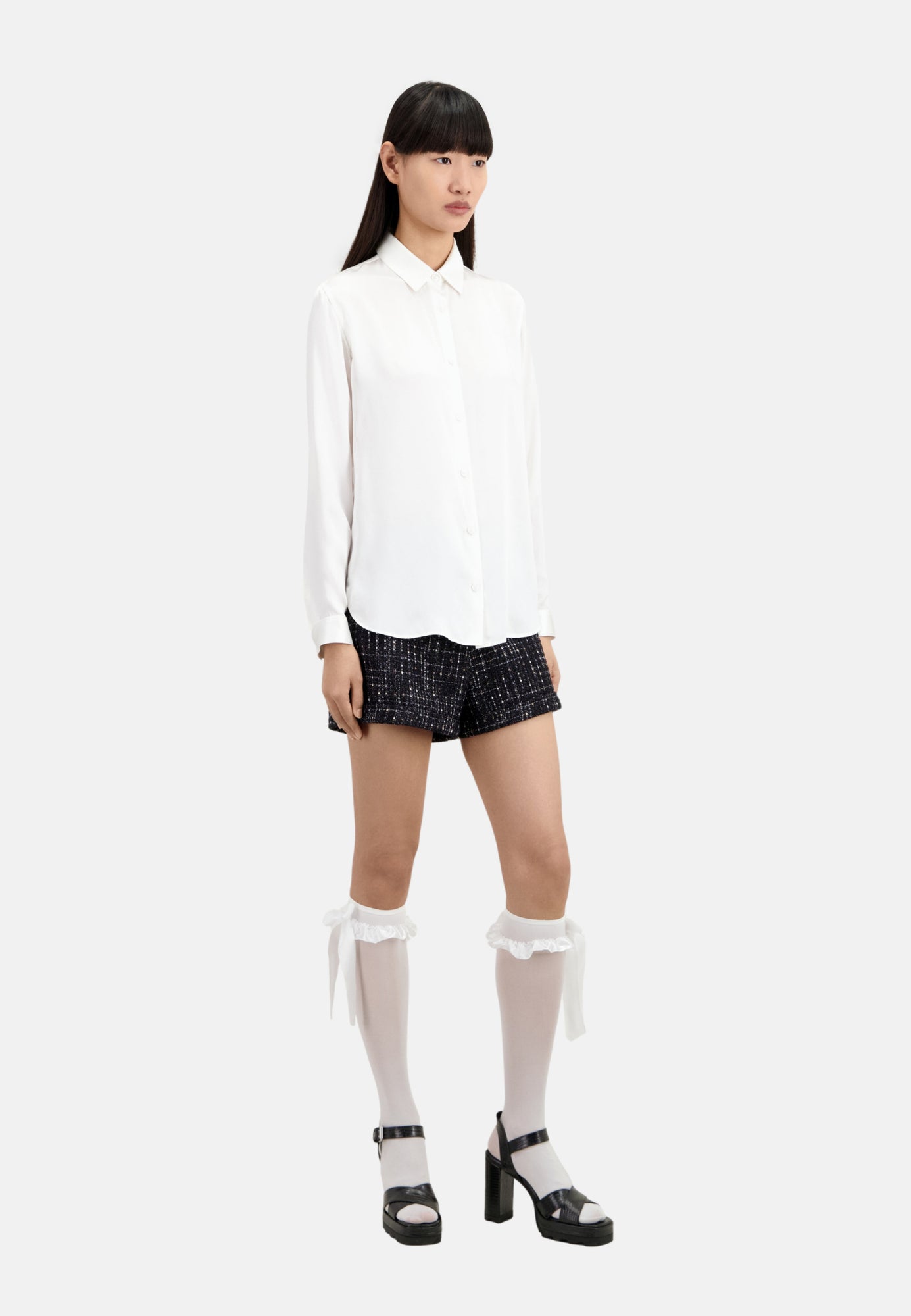 Silk Shirt | Women | Ecru