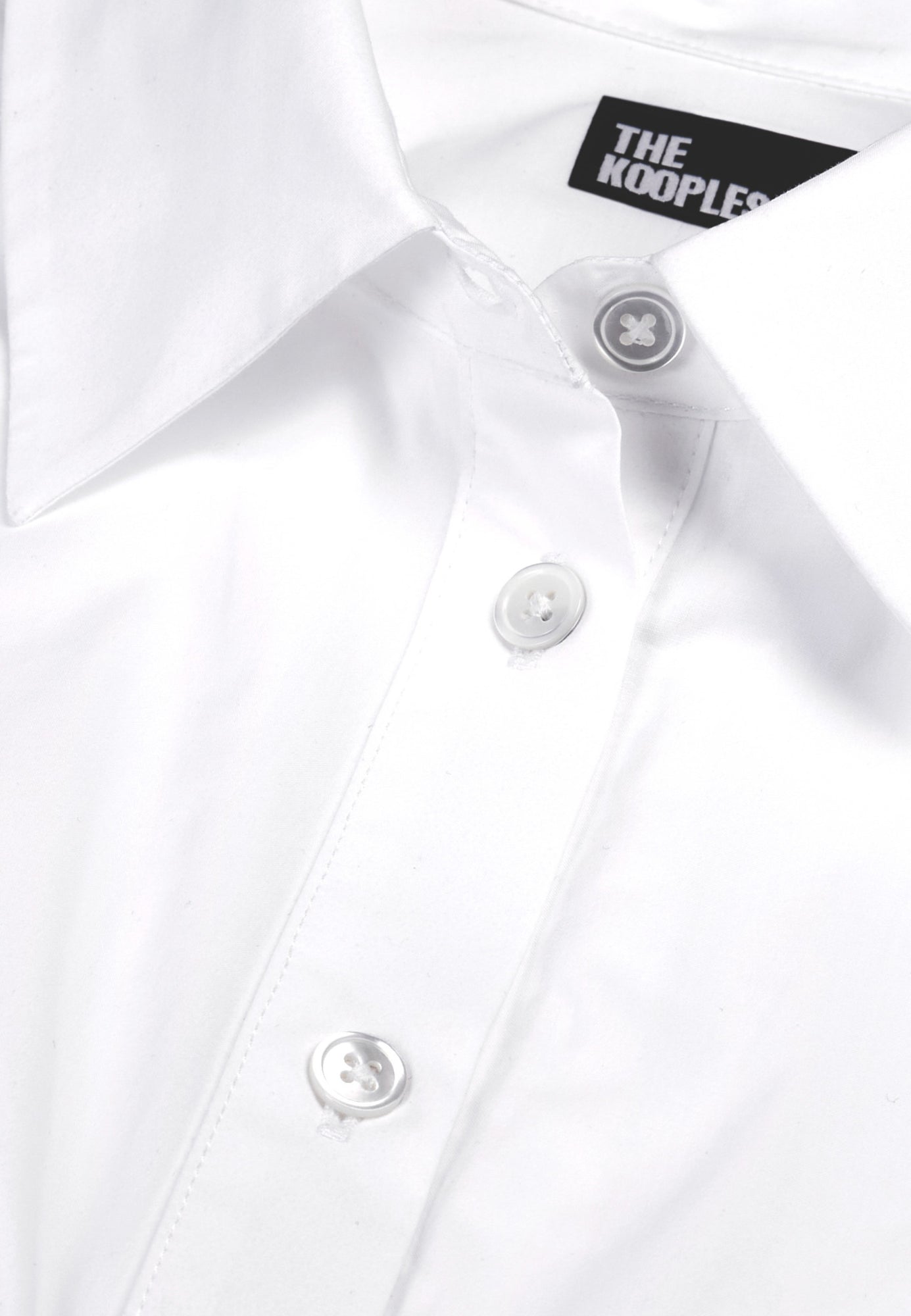 Shirt With Corset Style Stitching | Women | White