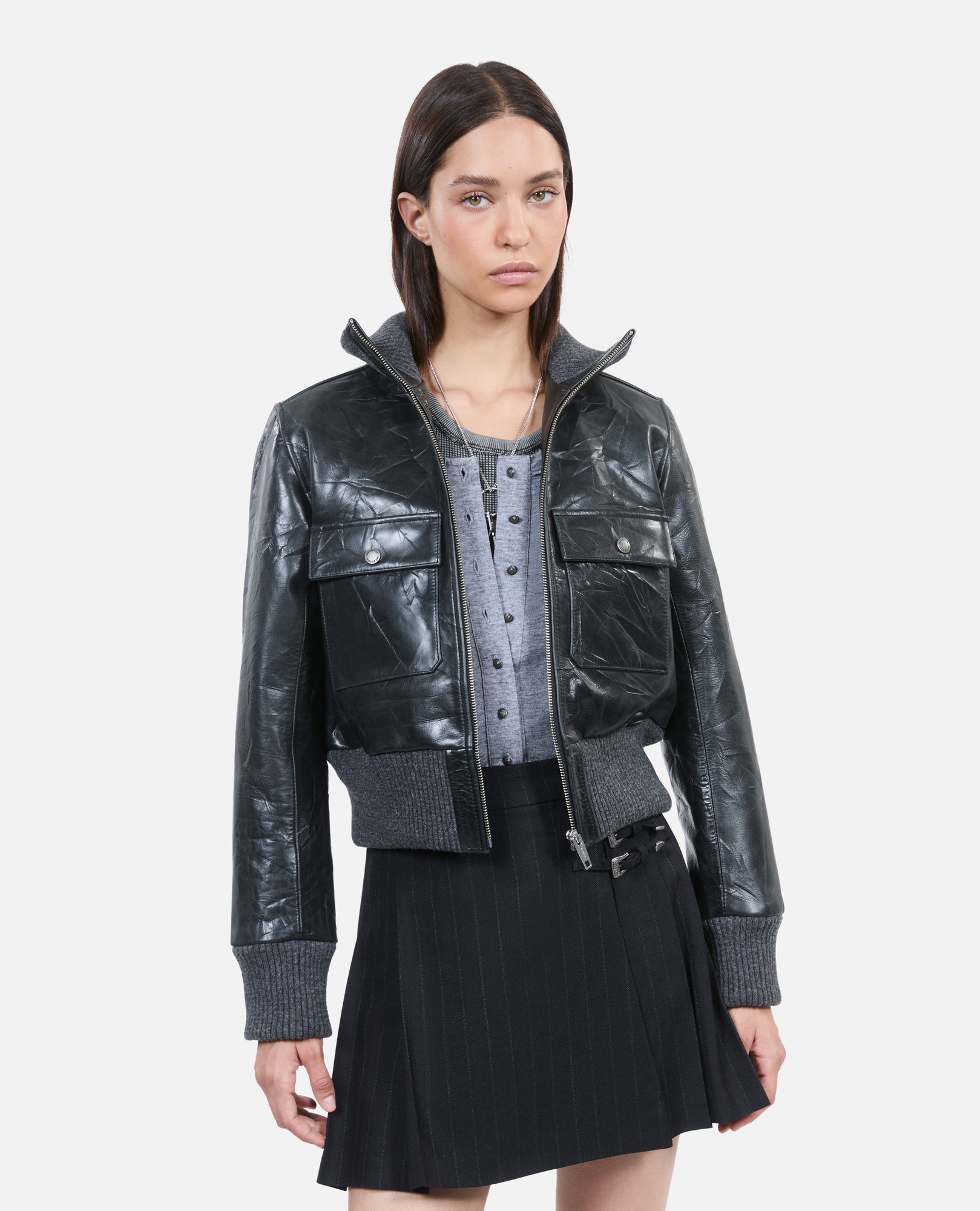 Leather Jacket | Women | Black