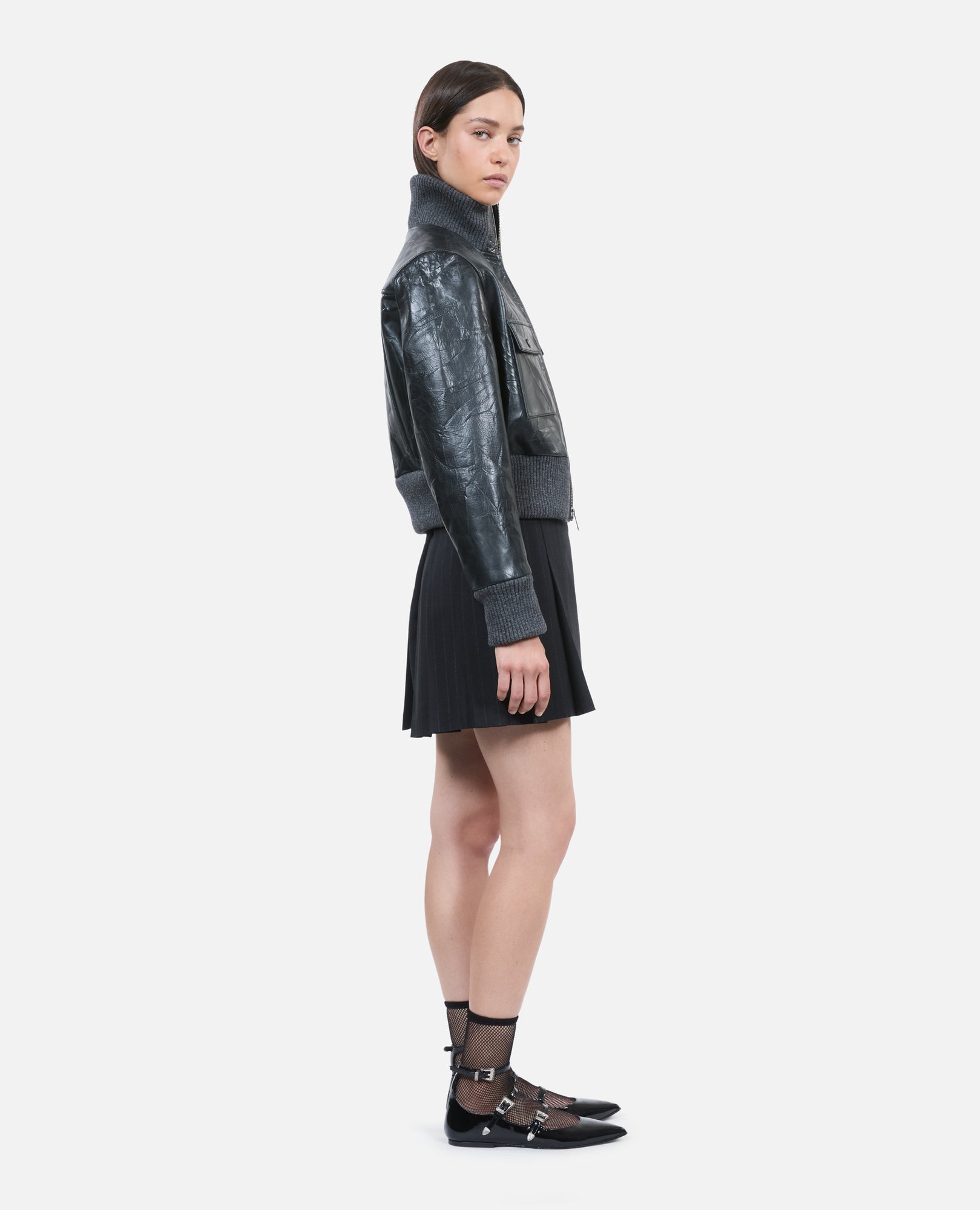 Leather Jacket | Women | Black