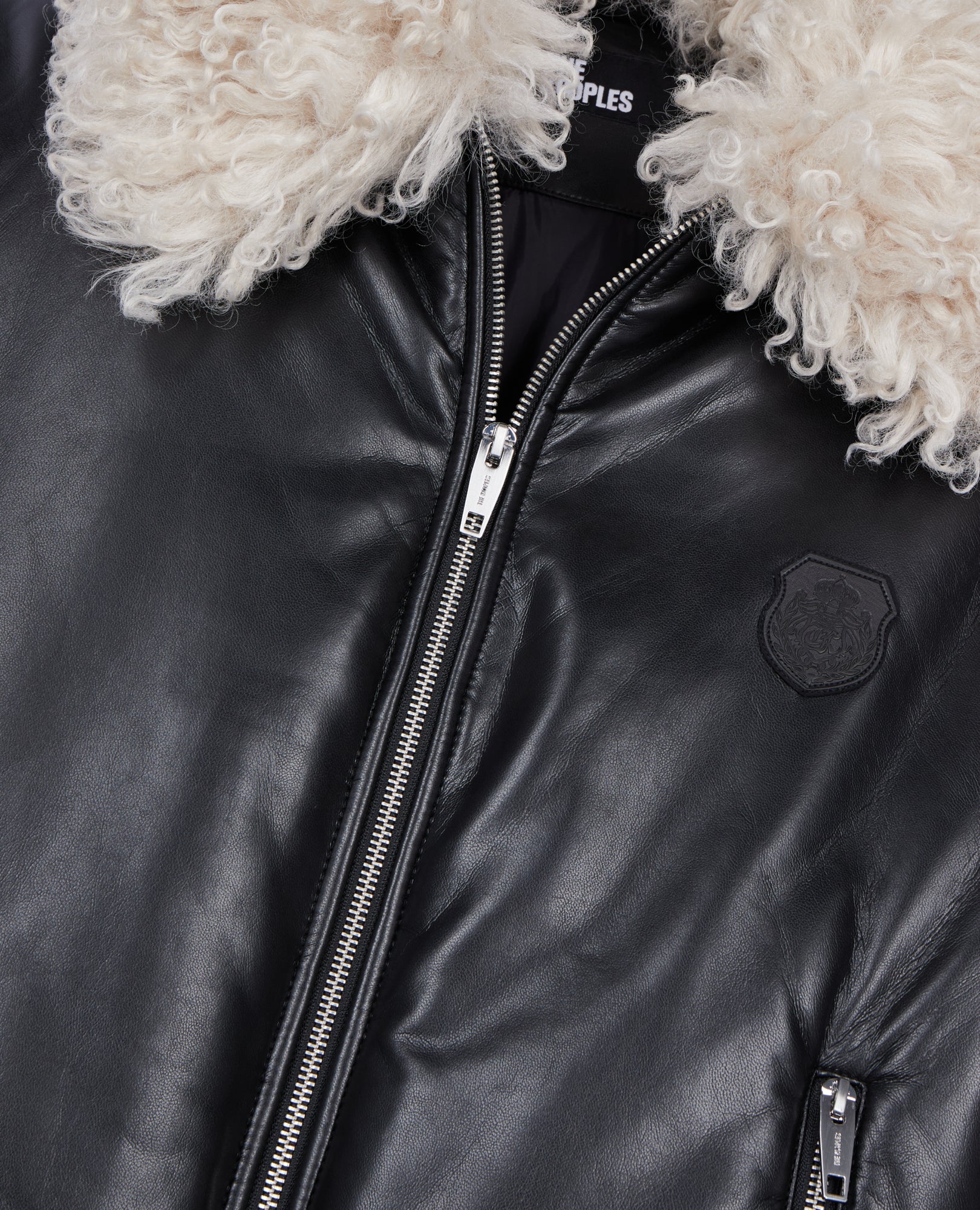 Leather-Effect Jacket | Women | Black