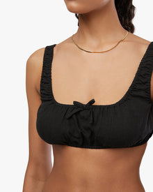 Scrunchy Top | Black