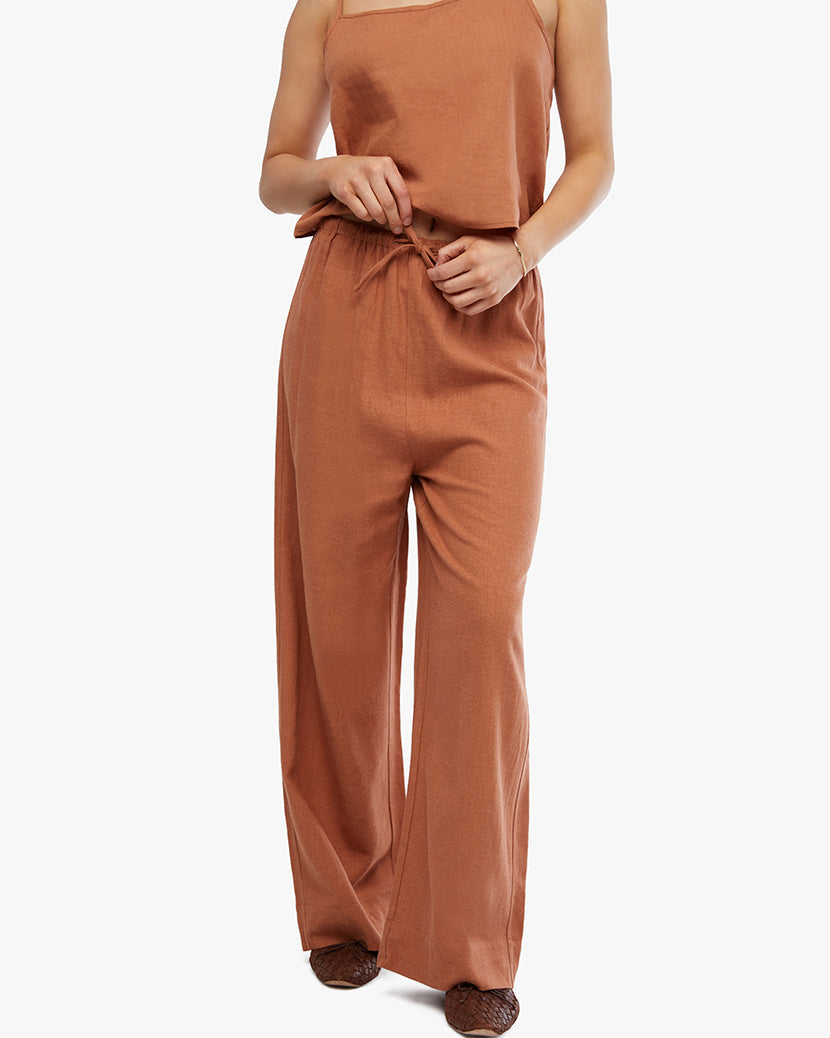 Tie Waist Pant | Bran