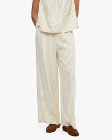 Tie Waist Pant | Antique White (V1)