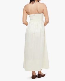 Corset Maxi Dress | Antique White