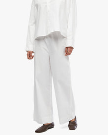 Tie Waist Pant | Classic White