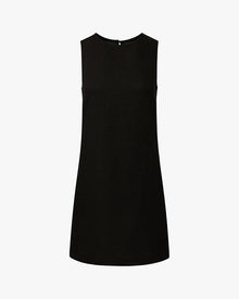 A-line Muscle Dress | Black