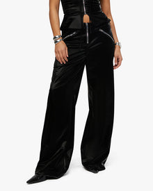 Zipper Fly Pant | Black