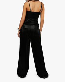 Zipper Fly Pant | Black