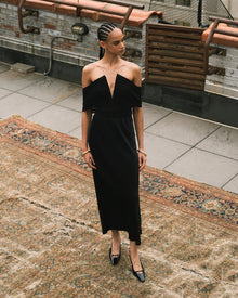 Silky Slip Skirt | Black