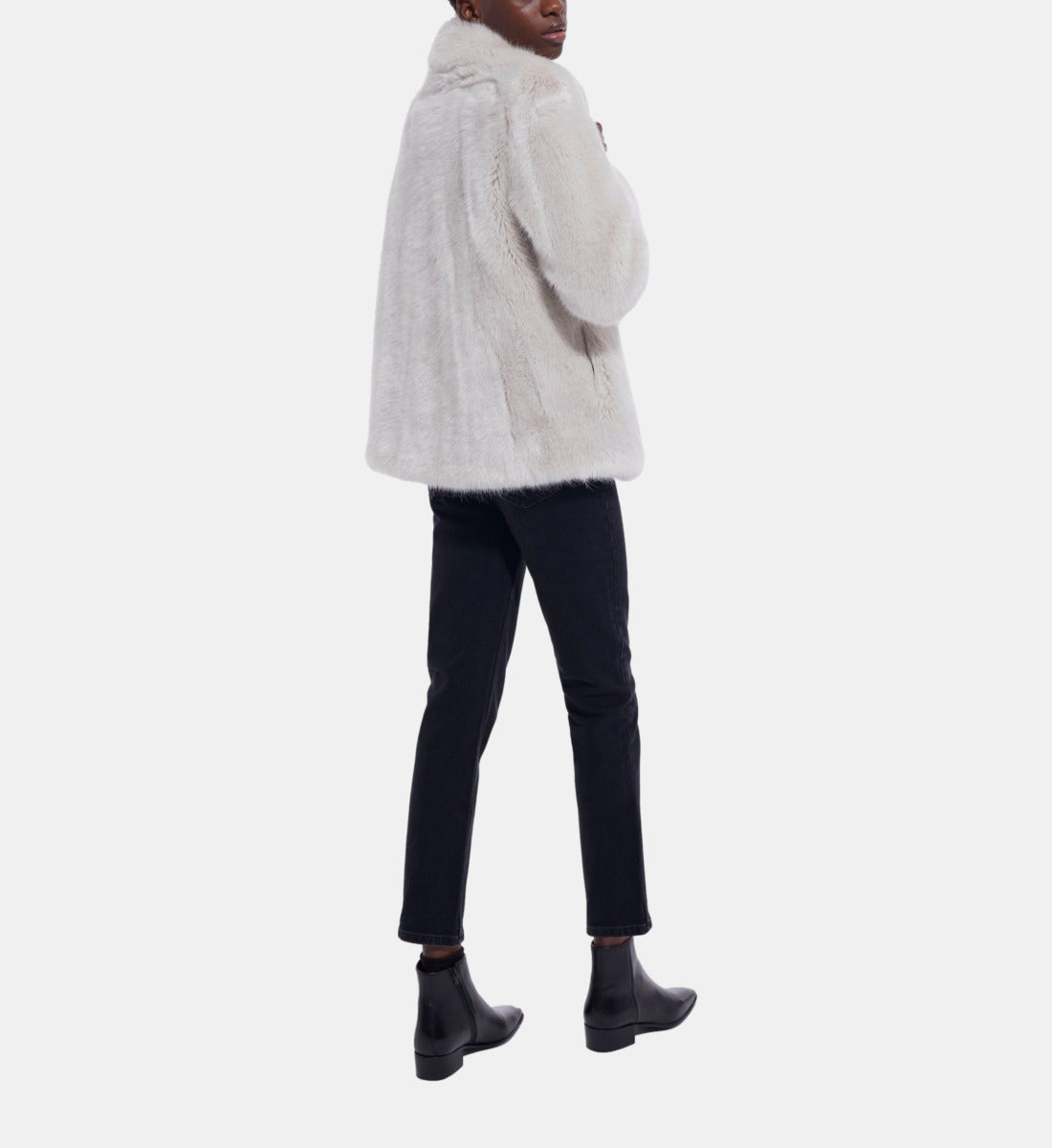 Faux Fur Coat | Women | White