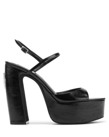 Womens | Fire Leather Heel | Black