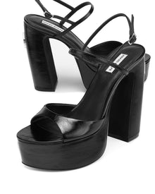 Womens | Fire Leather Heel | Black