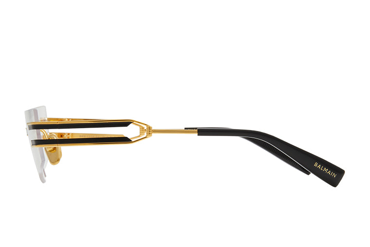 Unisex | Fixe Optical | Gold - Matte Black - Black | Clear