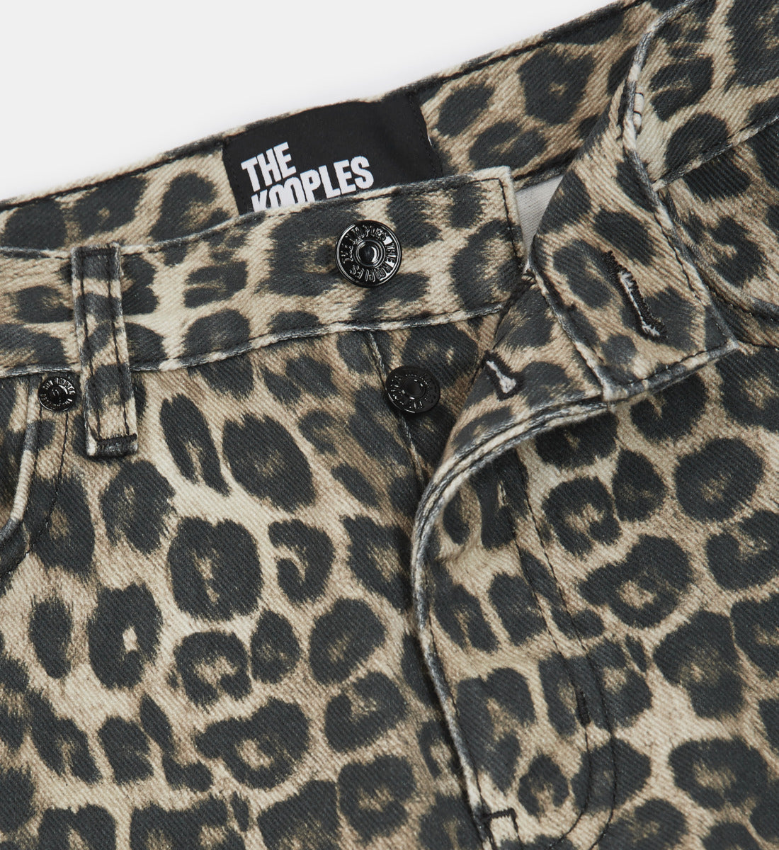 Print Straight-Cut Jeans | Women | Leopard