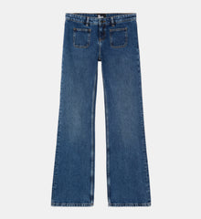 Flare Jeans | Women | Blue Denim