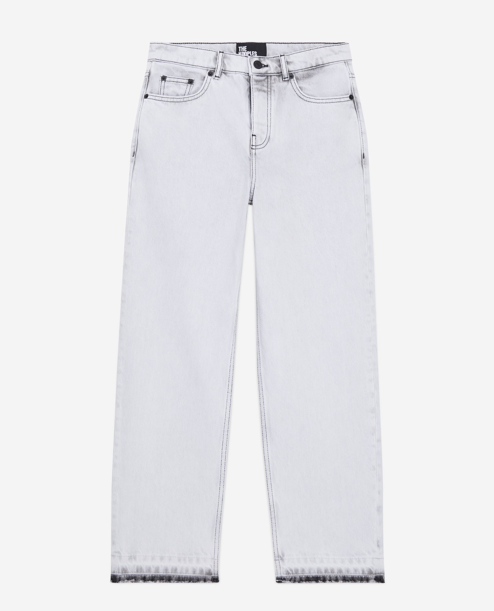 Straight Bleached Jeans | Women | White Bleach