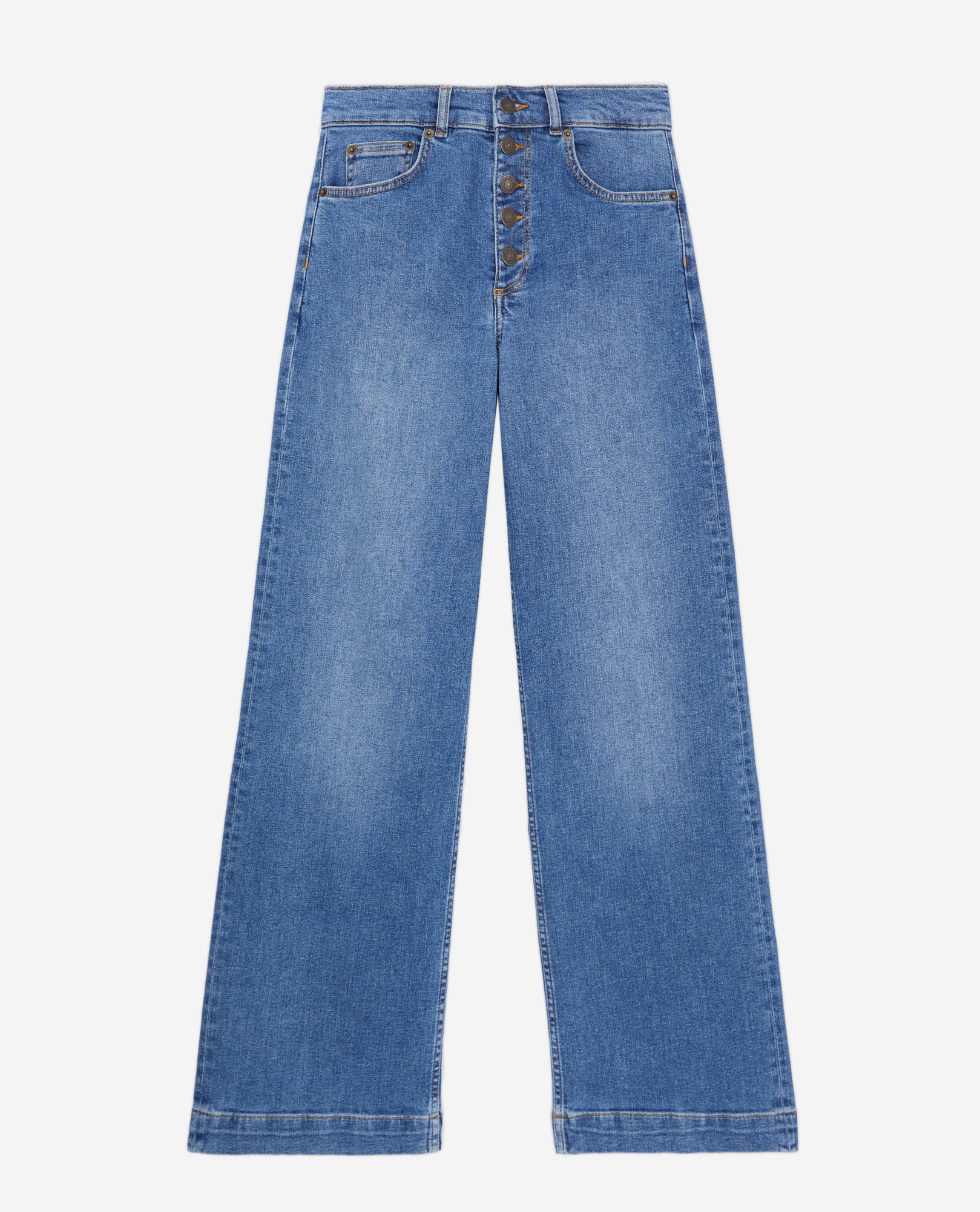 Wide Jeans | Women | Blue Denim