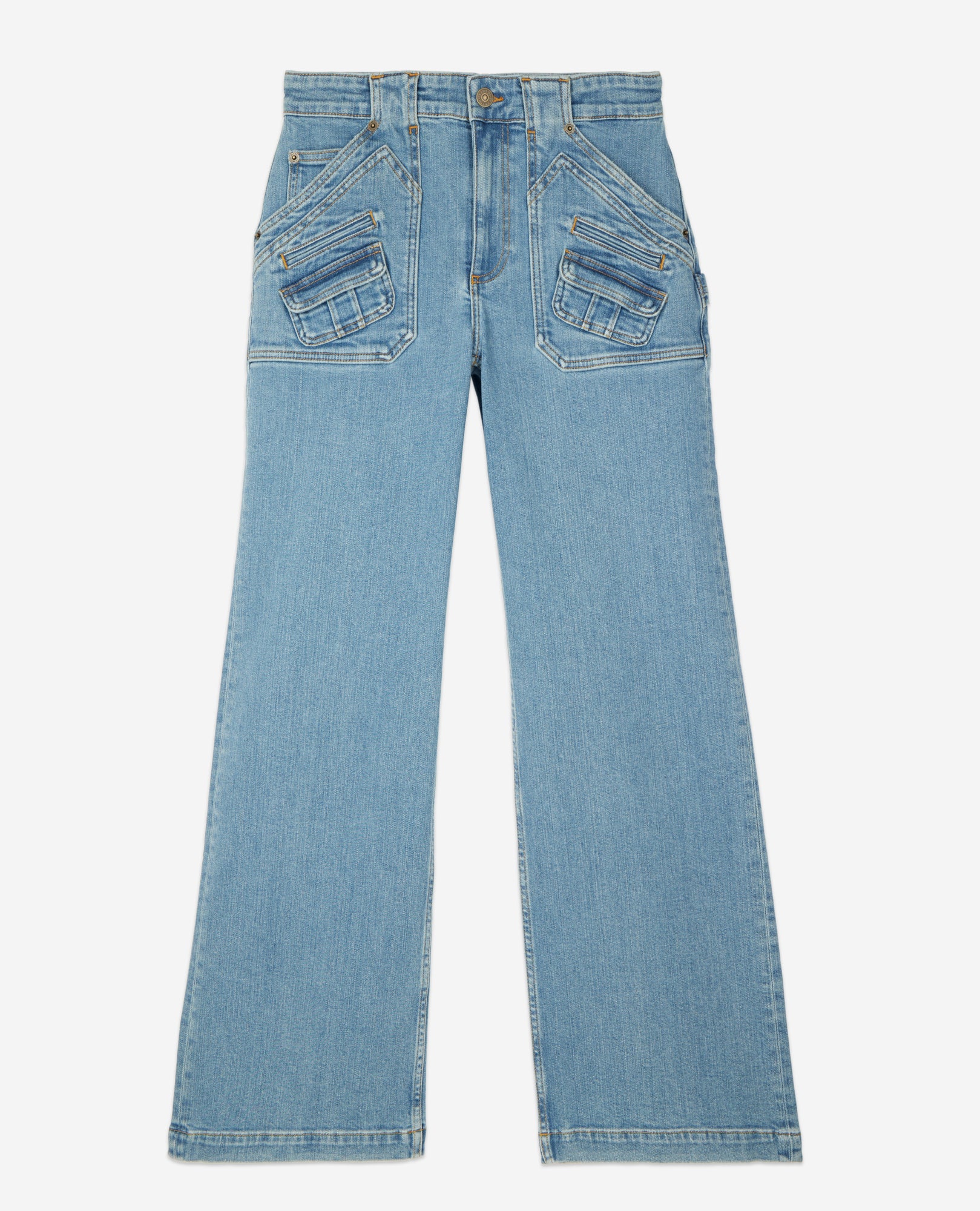 Flare Jeans | Women | Blue