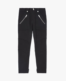 Cargo-Style Joggers With Zip | Women | Black