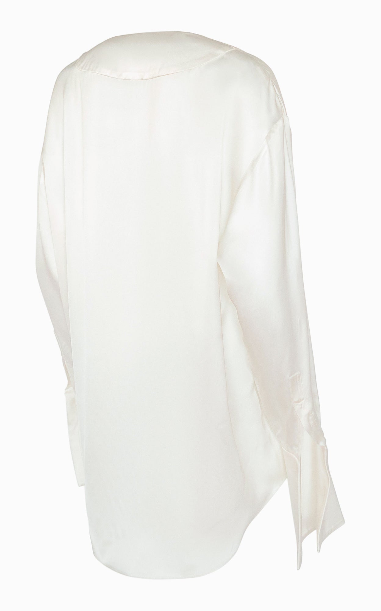 Flux Deep V Blouse | Ivory