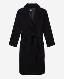 Long Tweed Coat | Women | Black