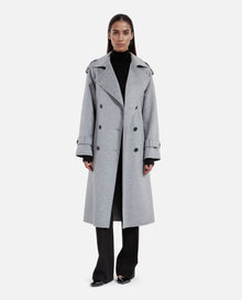 Trench Style Coat | Women | Grey